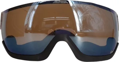 Produktbild von Alpina Arber Visor Q-Lite (Quattroflex Lite) S3 Visier für Arber Ski- oder Snowboarvisierhelm Visierhelm Ski Snowboard Wintersport blue grey Gr. EG