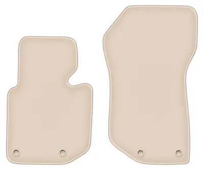 Image de Tapis de sol avant velours PREMIUM beige compatibles avec BMW 3 E36 (1993-2001, cabriolet) – avec fixations – sur‑mesure