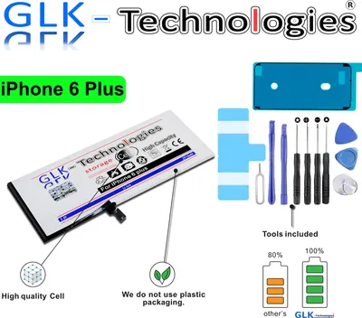 Produktbild von GLK-Technologies für Apple iPhone 6 Plus A1524 A1522 A1593 Batterie - PRODUKT PRO