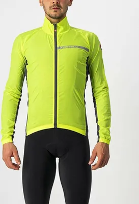 Zdjęcie produktu dla Castelli Squadra Stretch Yellow Fluo/Dark Gray L Bunda