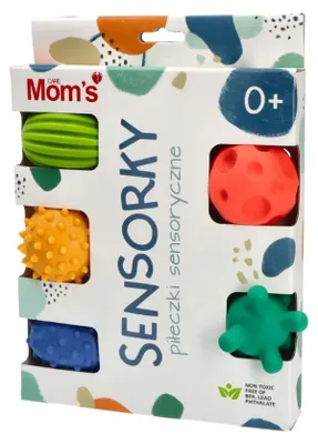 Produktbild von Mom's Care Sensorikbälle-Set, 5-teilig für Babys