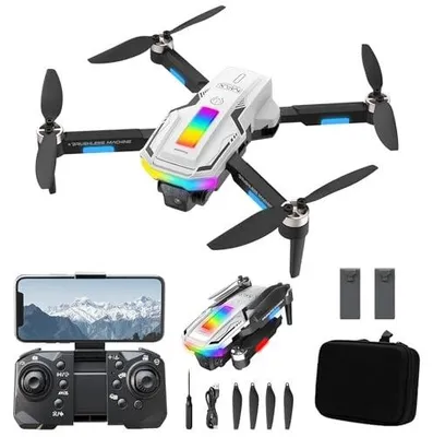 Zdjęcie produktu dla Dron dla dzieci z kamerą 4K składany pilot app WIFI bezgłowicowy