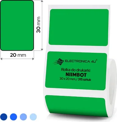 Obrázok produktu pre Samolepiace termálne štítky Niimbot B1 B4 B21 B3S B31 30x20