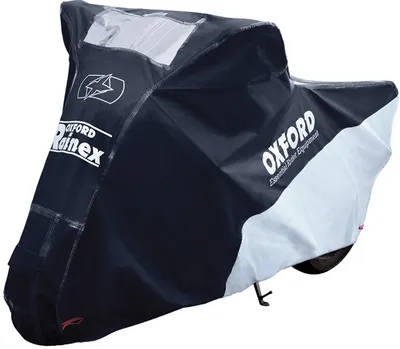 Image de OXFORD Bâche d'extérieur Rainex noir/argent - Moto / Scooter - L