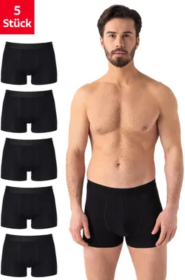 Produktbild von Barrio 13 Boxershorts 5er Pack, Größe:M, Farbe (Boxershorts):schwarz