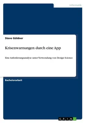 Produktbild von Krisenwarnungen durch eine App