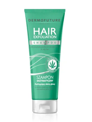 Zdjęcie produktu dla Dermofuture Hair Exfoliation Szampon enzymatyczny peelingujący skórę głowy, 200ml