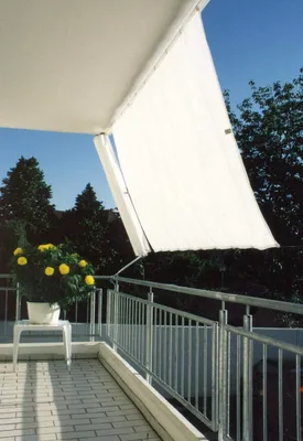Zdjęcie produktu dla Żagiel przeciwsłoneczny 230 x 140 cm, przezroczysty, zestaw pionowy, z akcesoriami, do ogrodu