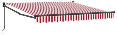Obrázok produktu pre Zatemniteľná markíza Červená a Biela 350 x 250 cm