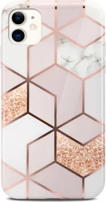 Produktbild von ONEFLOW® Sense Case kompatibel mit Apple iPhone 12 - Hülle in Marmor Optik, Devotion