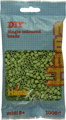 Produktbild von Hama Bügelperlen midi matcha im Beutel 1.000 Bügelperlen