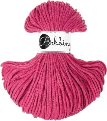 Zdjęcie produktu dla Bobbiny Junior Braided Cord 3 mm 100 m Dopamine Pink Sznurek
