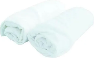 Image de Drap-housse Domiva Doux Nid Blanc 60 x 120 cm