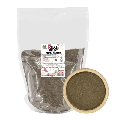 Produktbild von Gemahlener schwarzer Pfeffer 1kg
