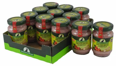 Produktbild von Preiselbeer Meerrettich von Spreewald-Rabe 12er Set (12 Gläser à 100 g)