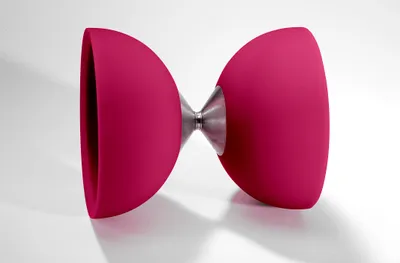 Produktbild von Eureka Diabolo Spielzeug Gummi Pink ohne Stäbe - Akrobatik