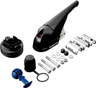 Produktbild von KNOTT Antischlingerkupplung 50 mm, zGG 3000 kg, Rohrdeichsel 35-50 mm, Stützlast 200 kg, Bohrung 12 mm, Stabilisator-Kupplung für gebremste Anhänger