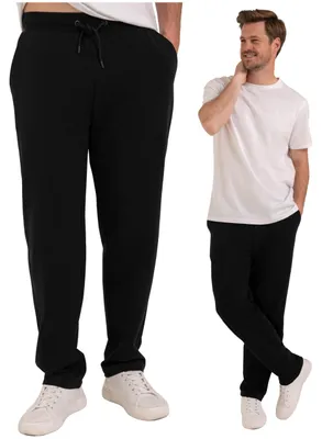 Immagine prodotto di Moraj | Pantaloni da jogging - Taglia L - Pantaloni da uomo neri - Pantaloni casual - Cotone - Pantaloni in cotone