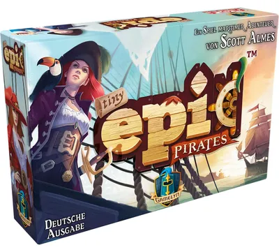 Obrázek produktu pro Asmodee Kennerspiel Tiny Epic Pirates -DE