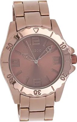Produktbild von Oozoo Damen Armbanduhr bronze Analog matt Timepieces Metallarmband D2UOC5304A