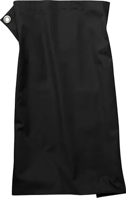 Produktbild von CG Workwear 00128-01 | Bistro Apron Pizzone Classic Bis 95 °C waschbar - Farbe: Black - Größe: 80 x 71 cm