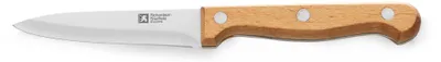 Schälmesser 9 cm, Buchenholzgriff, Edelstahl 13/0