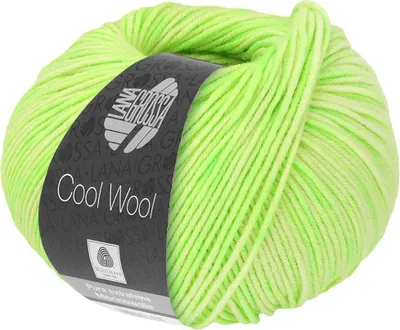 Produktbild von Lana Grossa Cool Wool Neon Print, Farbe:6522 - Neongrün/Zartgrün