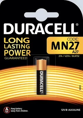 Produktbild von DURACELL Batterie MN27 Fotobatterie 12,0 V