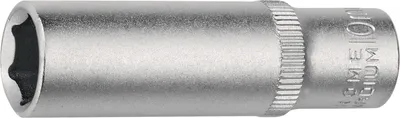Obrázok produktu pre Násadec do hlbokého kľúča 1/4", 6-hranný, dlhý, šírka kľúča 6 mm, dĺžka 50 mm