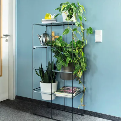 Produktbild von Vertikales Pflanzregal Bellissa Haas Filo 2x4 Metall anthrazit