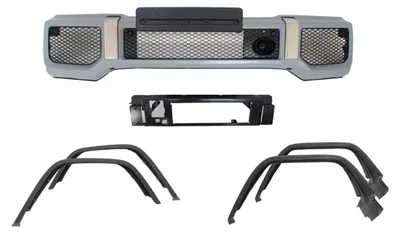 Obrázek produktu pro Přední nárazník pro Mercedes G W463 1989-2017 G65 Look blatníky podběhy kol.