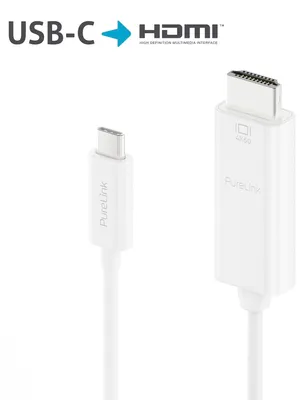 Produktbild von PureLink IS2200-030, 3 m, USB Typ-C, HDMI, Männlich, Männlich, Gerade