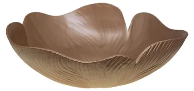 Produktbild von Keramik-Salatschüssel, mattgold, 42 x 36 x 17 cm