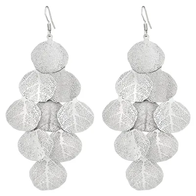 Produktbild von Ohrringe Damen - Boho Hängende Ohrringe - Blattstil - Statement Ohrringe - Schmuckgeschenke - Hypoallergen und Hautfreundlich - Statement Earrings