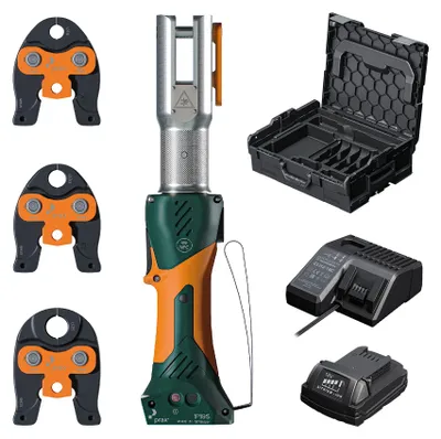 Produktbild von Pressmaschinen - Set mit U-Pressbacken 7-teilig 19kN