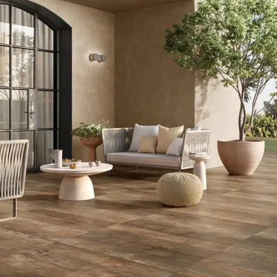 Produktbild von CASA39 Fliesen Holzoptik Braun 40x120 cm Ragno Nodis