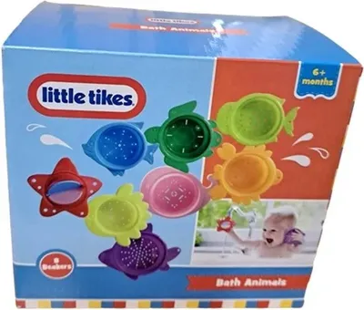 Produktbild von Little Tikes Badewannentiere - 8 Stück
