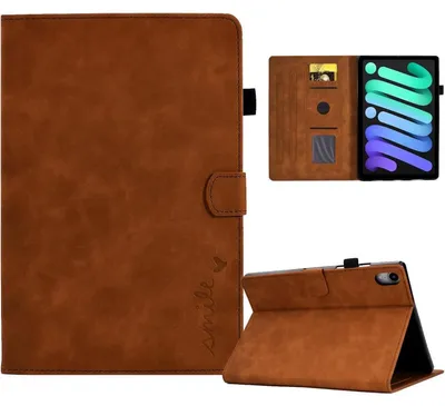 Immagine prodotto di Custodia protettiva in (PU) marrone per iPad mini 6 (8,3 pollici, 2021)