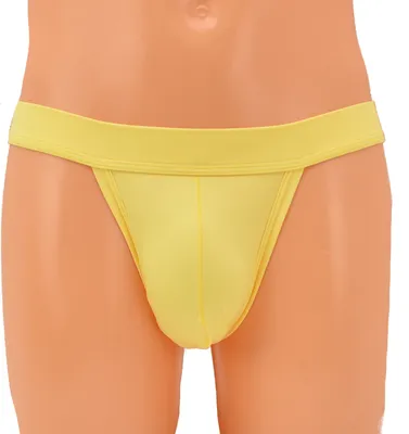 Produktbild von Gelber Herren Brazilian Slip Größe L