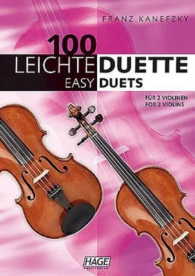 Obrázek produktu pro 100 leichte Duette für 2 Violinen