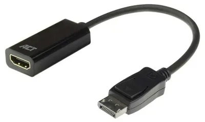 Obrázek produktu pro ACT AC7555, 0,15 m, DisplayPort, HDMI Typ A (standardní), Samec, Samice, Přímý