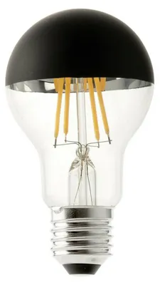 Image de Ampoule E27 2700K aluminium L:6cm H:10.2cm Ø6cm dimmable