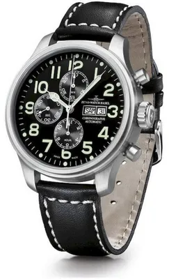 Produktbild von Zeno-Watch - Armbanduhr - Herren - Chrono - Oversized Pilot- 8557TVDD-a1