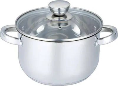 Zdjęcie produktu dla Garnek nierdzewny 24cm / 5,5l z pokrywą