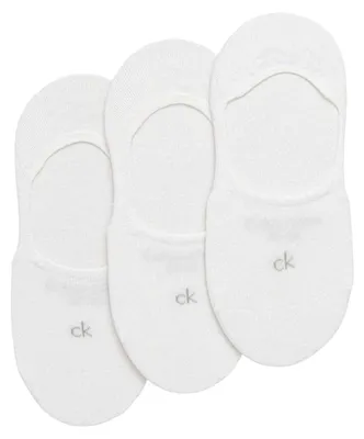 Obrázek produktu pro Calvin Klein – dámské ponožky No-Show (balení po 3 kusech) NA1092 (39,5 EU – 43 EU) (bílé)