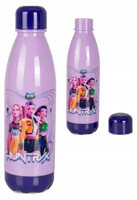 Zdjęcie produktu dla Butelka bidon K-Pop Demon Hunters Huntrix K-popowe Łowczynie Demonów 650ml / KD711025