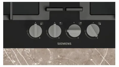Produktbild von 59 cm 7800 w schwarzes gaskochfeld Siemens EN6B6HK40