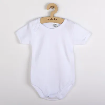 Produktbild von r Kurzarm-Body New Baby - weiß, Gr. 98 (2-3 r)