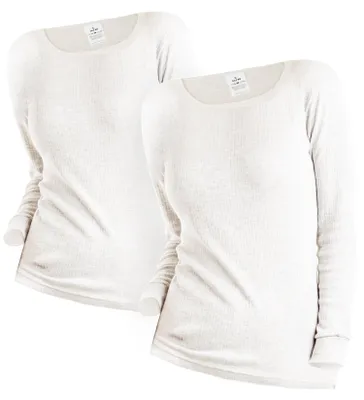 Produktbild von OCERA 2X Thermo Unterhemd für Damen aus Baumwolle - creme - S