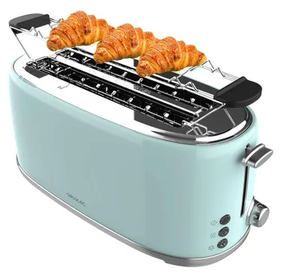 Produktbild von CECOTEC 03235 - Vertikaler Toaster Toast&Taste 1600 Retro Double Blue